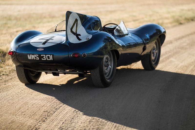 Jaguar D-Type is the third most expensive car ever sold at auction